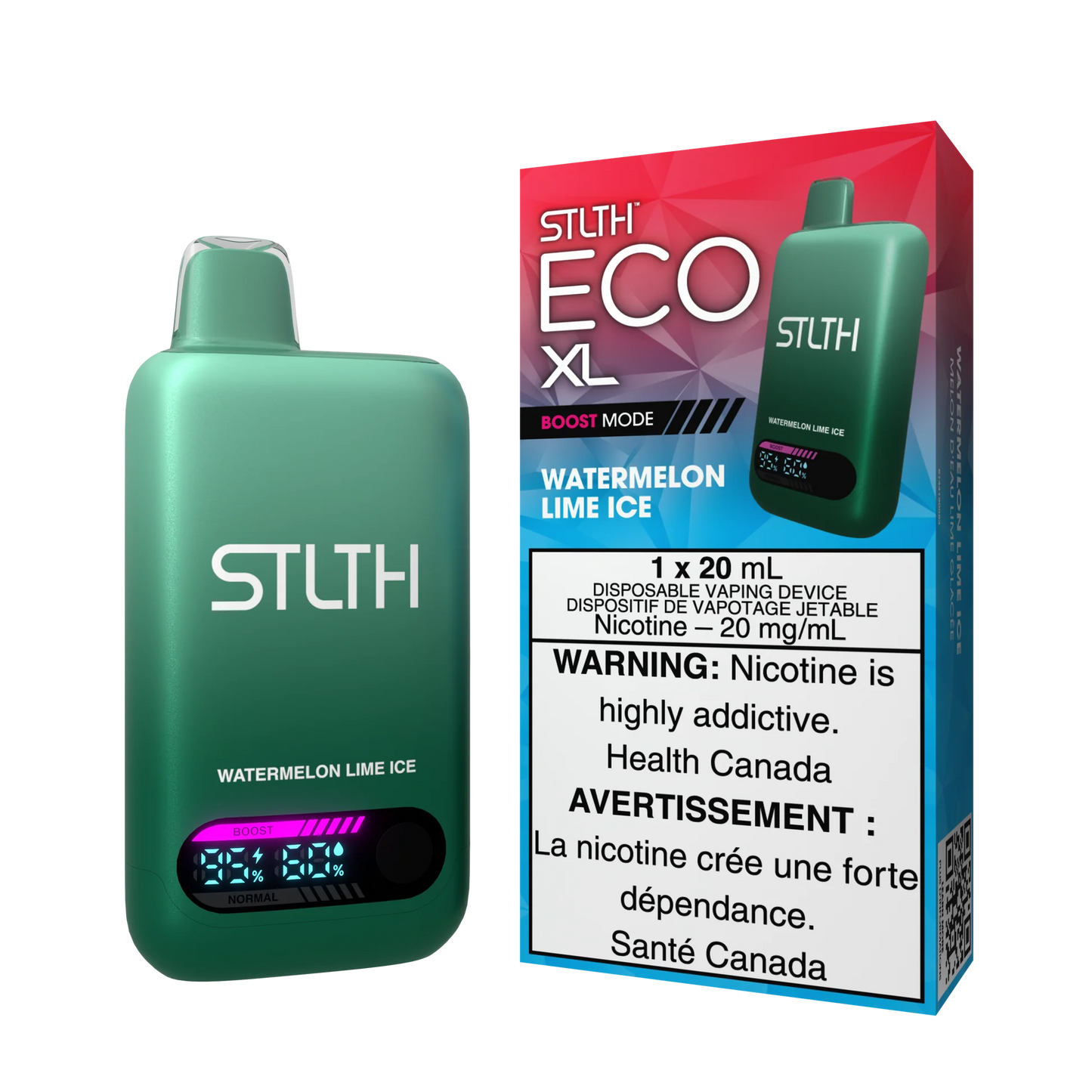 Stlth Eco XL Watermelon Lime Ice (provincial tax)