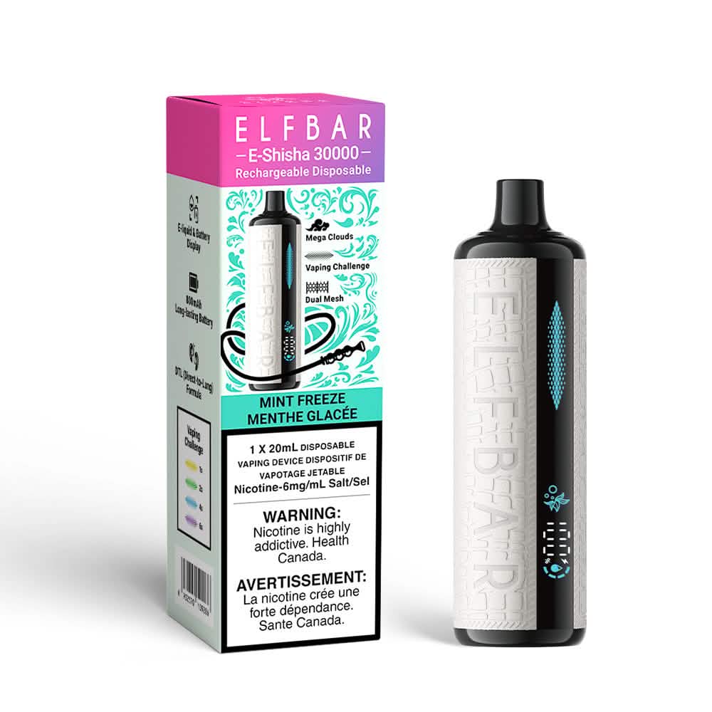 Elfbar E shisha 30000 Mint freeze