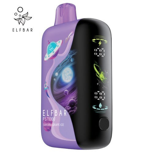 Elfbar FS 70k Sakura grape ice (Provincial Tax)