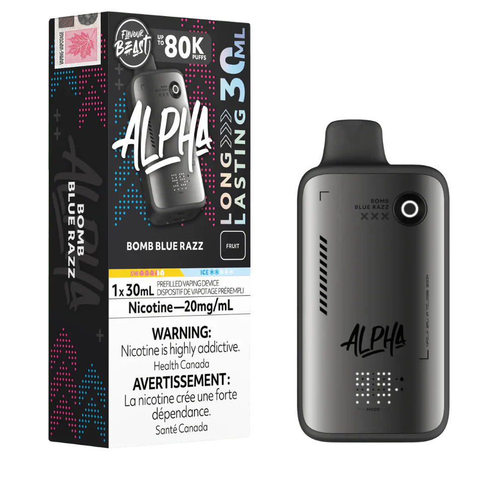 Flavour Beast 80k Bomb Blue Razz (Provincial Tax)