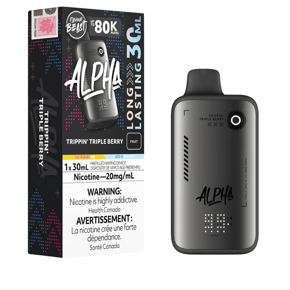Flavour Beast 80k Trippin Tripple berry (Provincial Tax)