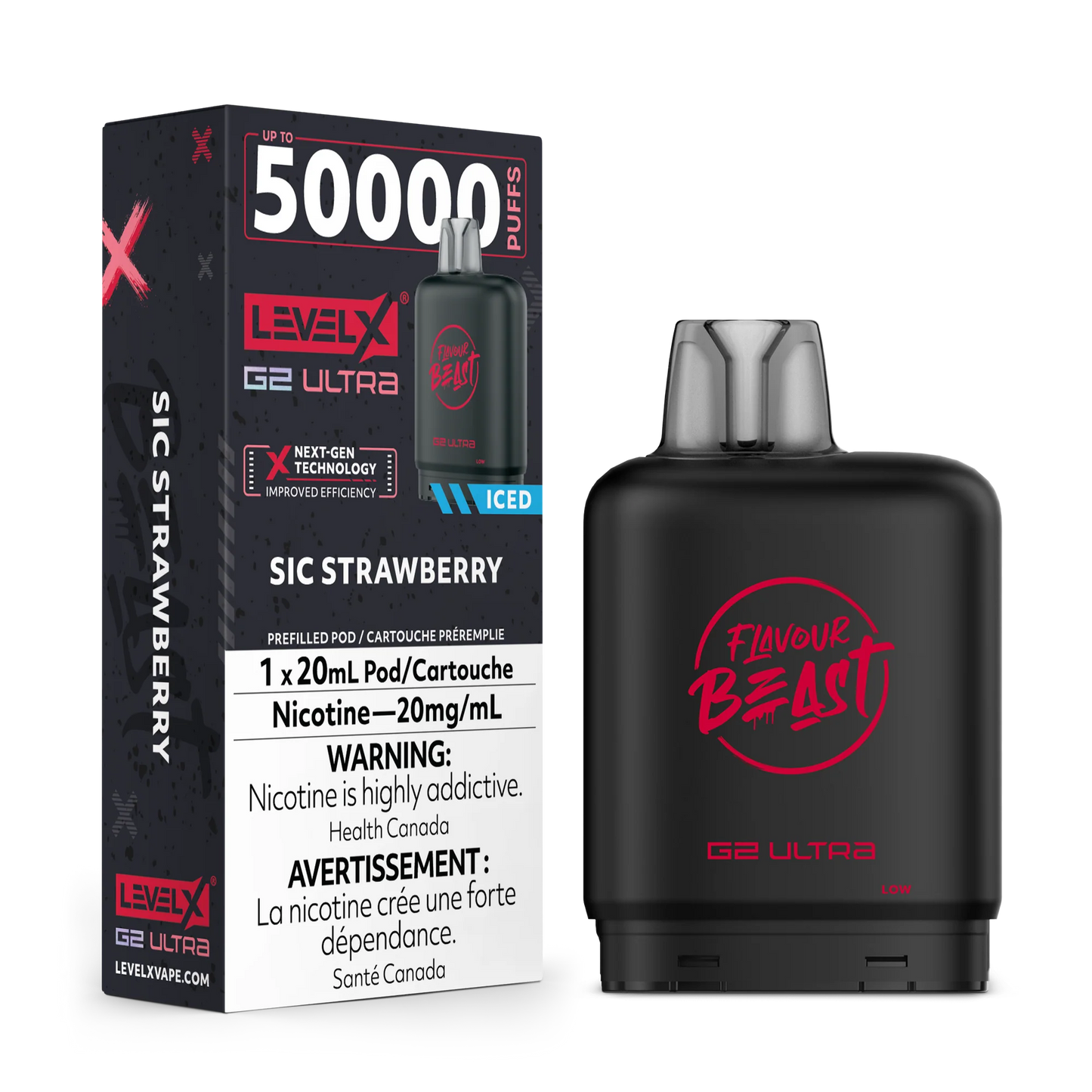 Level x boost 50000 sic strawberry*