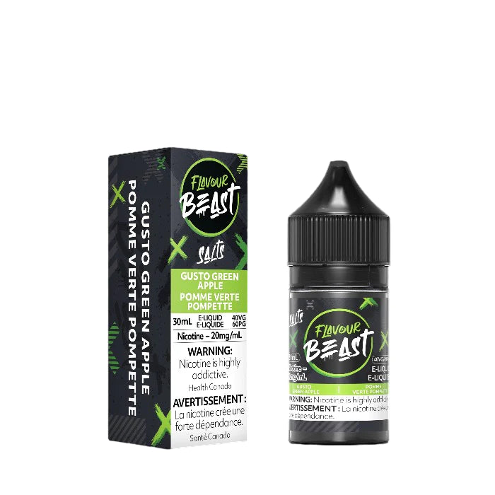 Flavour beast eliquid gusto green apple 20mg/30ml *