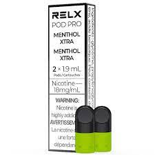 Relx 2 pods pro menthol extra