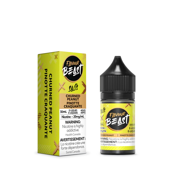 Flavour beast eliquid churned peanut 20mg/30ml *