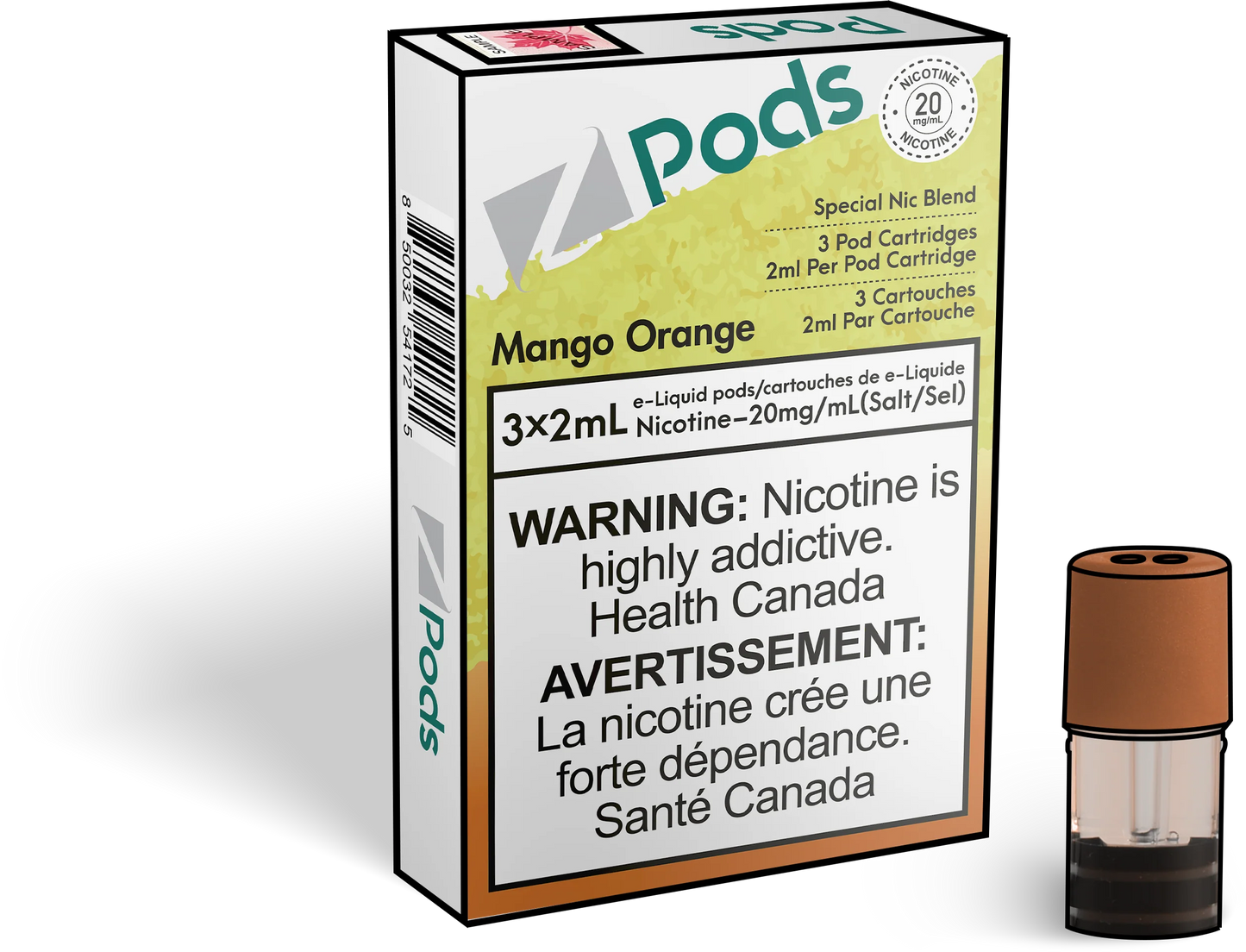 Z pods Mango orange