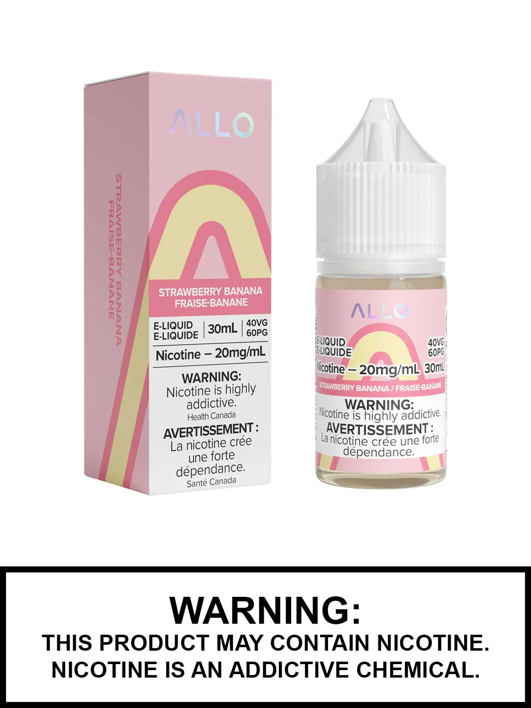 Allo liquid Strawberry Banana 20mg/30ml *