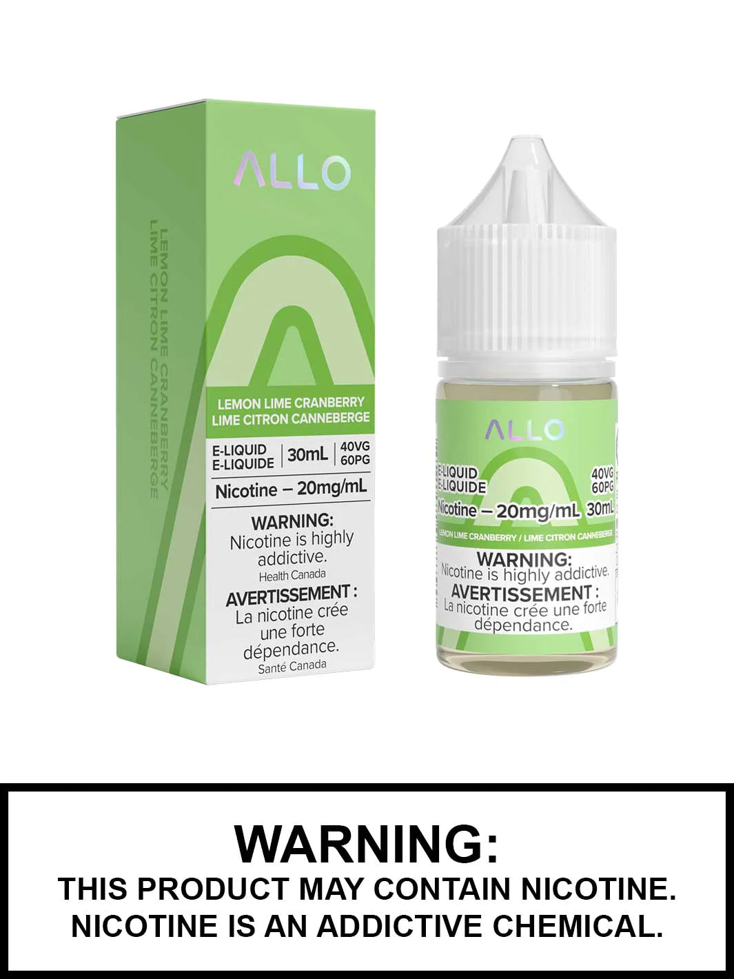 Allo liquid Lemon Lime Cranberry 20mg/30ml *