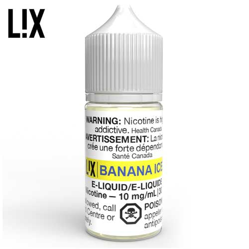 LIX - Banana Iced - 10mg/30ml