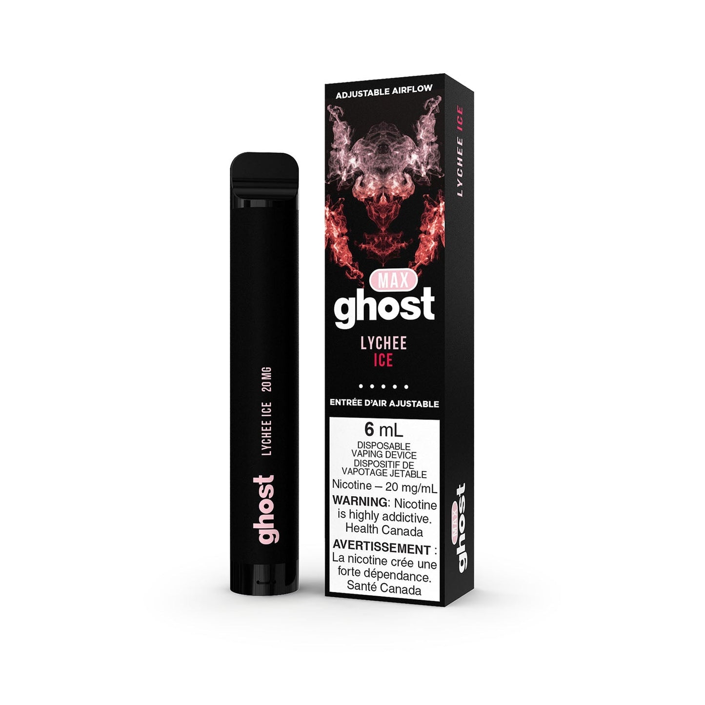 Max Ghost Lychee Ice 6 mL 20 mg