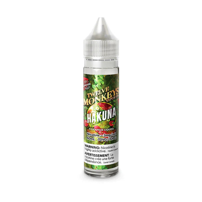 Twelve monkey hakuna nicotine free 60ml