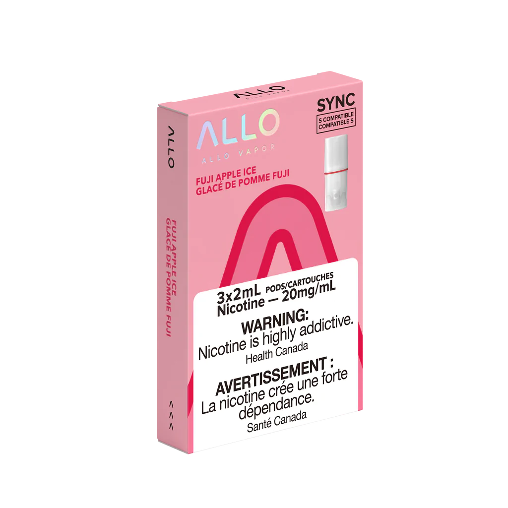 Allo Sync Pods Fuji Apple Ice (3x2ml) (Provincial Tax)