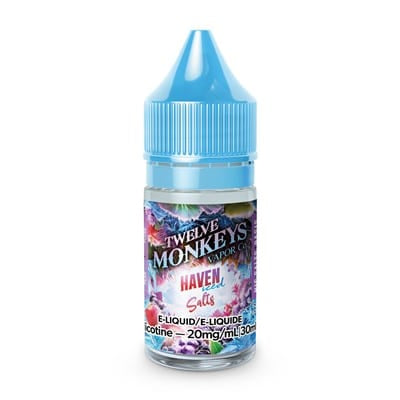 Twelve monkey Salts haven ice 10m.g