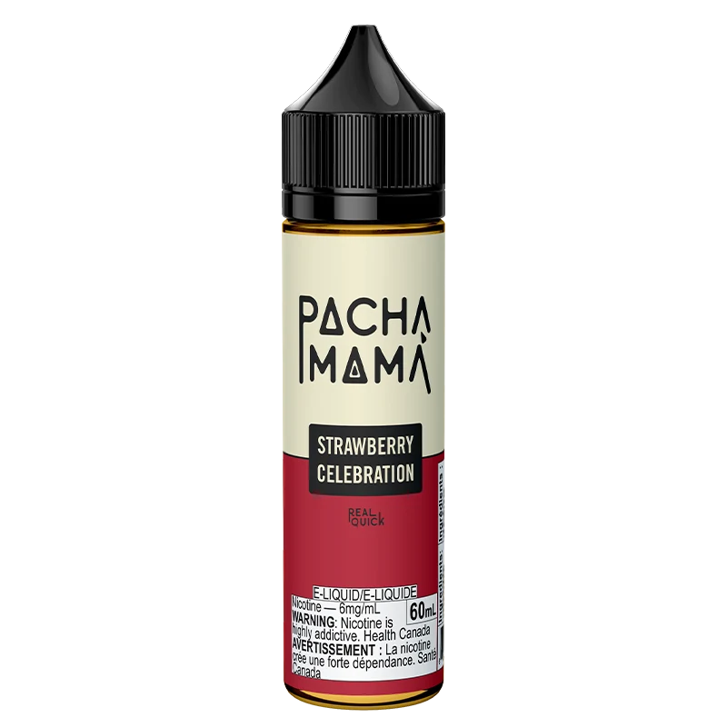 Pacha mama 6mg/60ml strawberry celebration