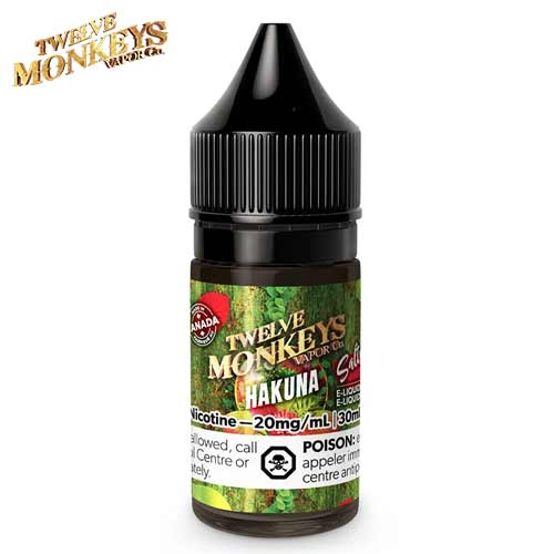 Twelve monkey Salts hakuna 10mg/30ml