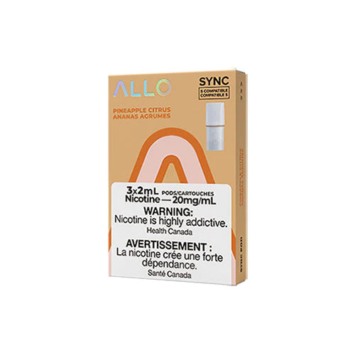 Allo Sync Pods Pineapple Citrus (3x2ml) (Provincial Tax)