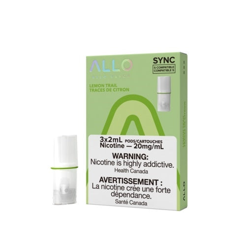 Allo Sync Pods Lemon Trail (3x2ml) (Provincial Tax)