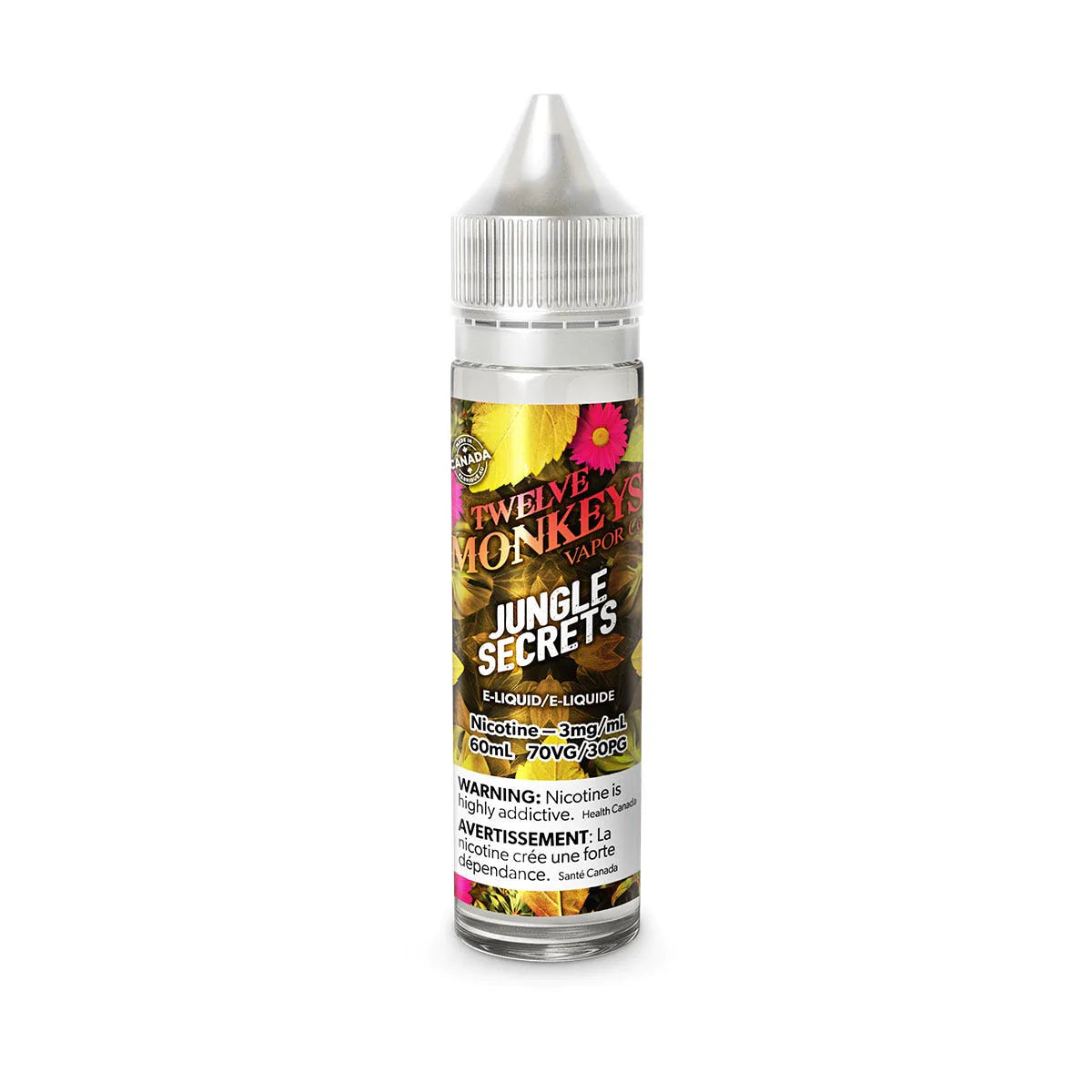 Twelve monkey jungle secret nicotine free 60ml
