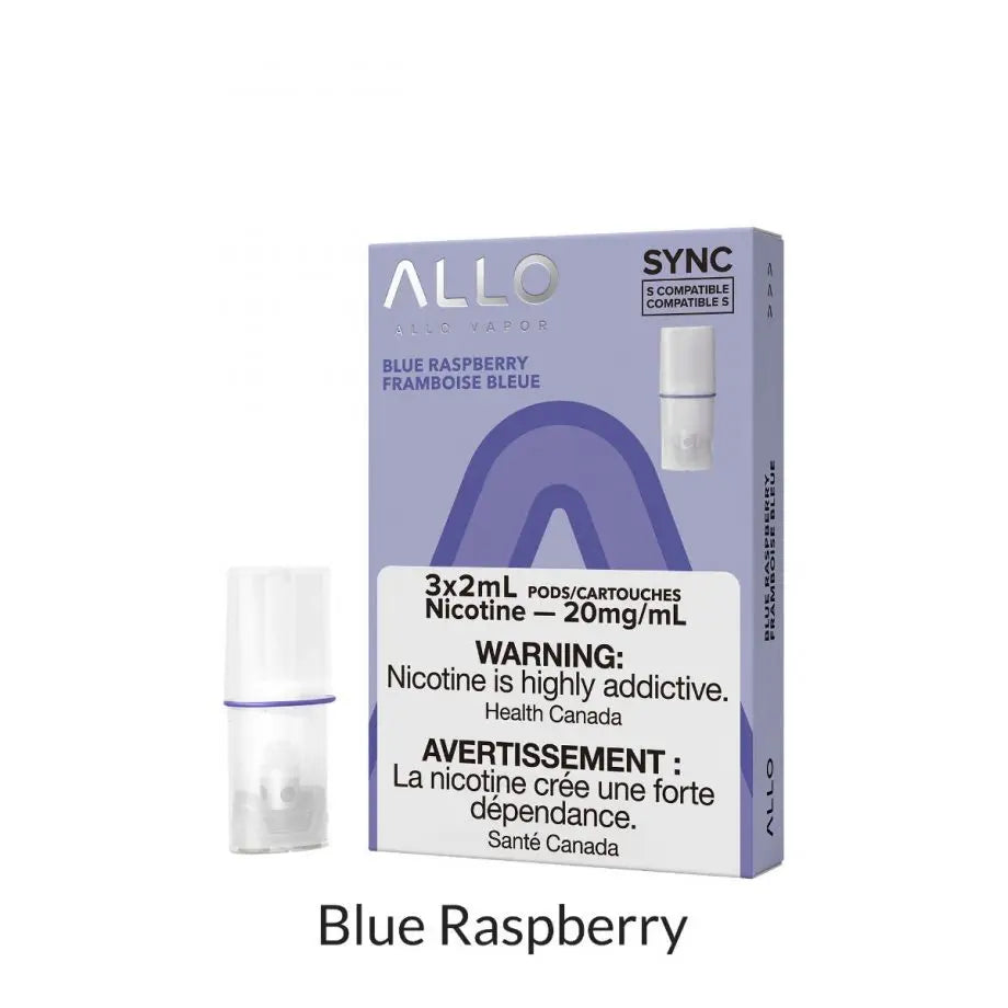 Allo Sync Pods Blue Raspberry (3x2ml) (Provincial Tax)