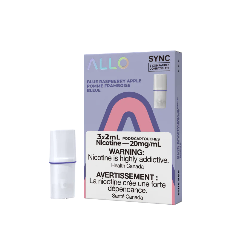 Allo Sync Pods Blue Raspberry Apple (3x2ml) (Provincial Tax)