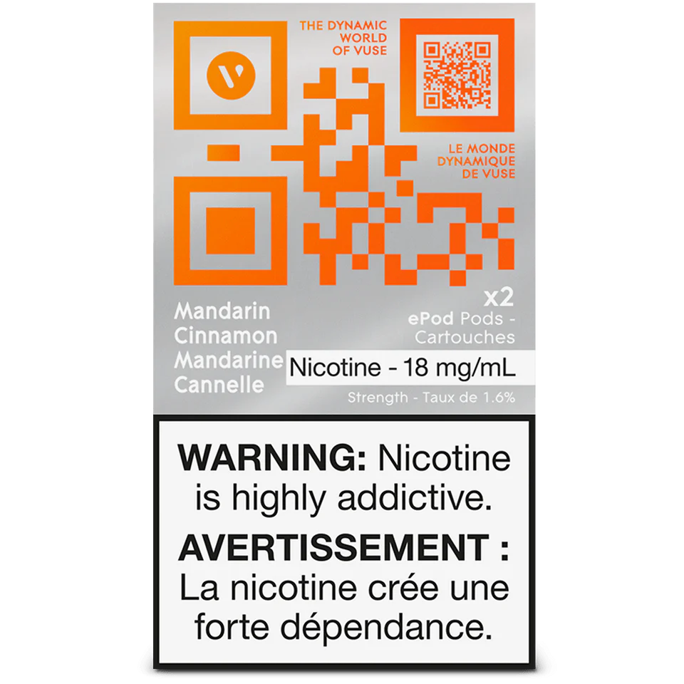 Vuse Mandarin Cinnamon 18mg *