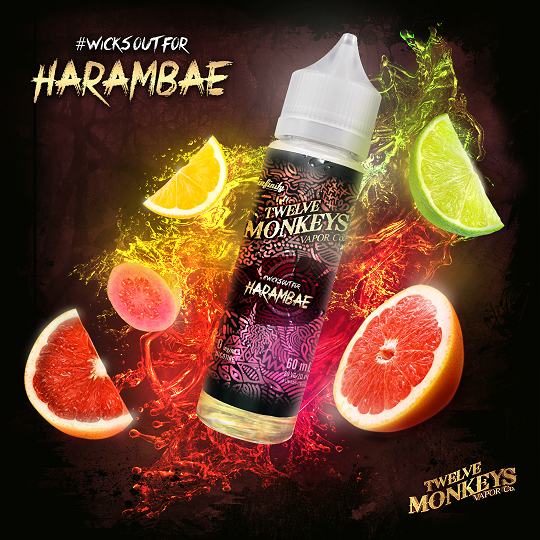 Twelve monkey harambae 6mg/60ml