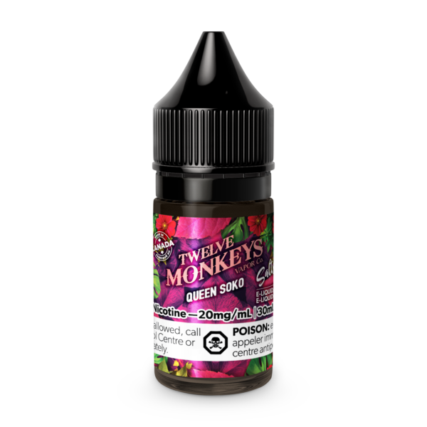 Twelve monkey Salts queen soko 20mg/30ml