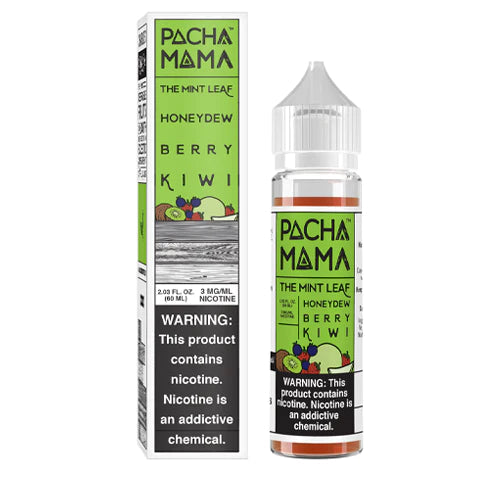 Pacha mama 3mg/60ml the mint leaf honeydew Berry kiwi