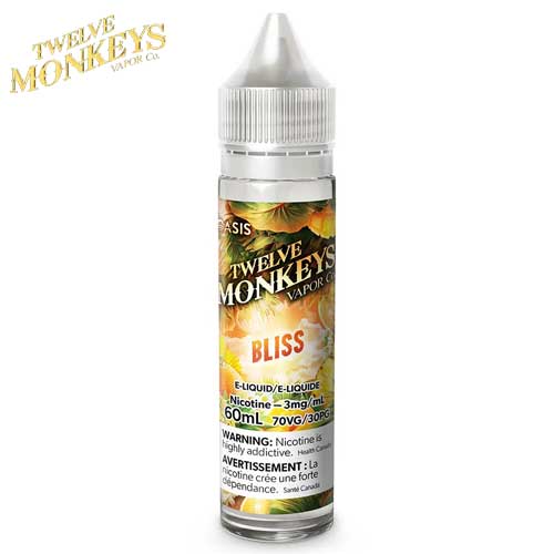Twelve monkey bliss nicotine free 60.ml *