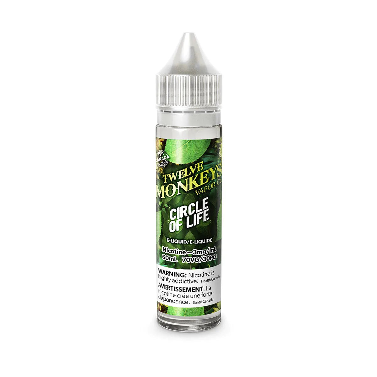 Twelve monkey circle of life nicotine free 60ml