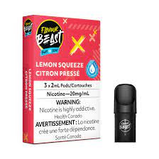 Flavour Beast Pods Lemon Squeeze Iced (3x2ml) (provincial tax)