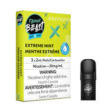 Flavour Beast Pods Extreme Mint Iced (3x2ml) (provincial tax)