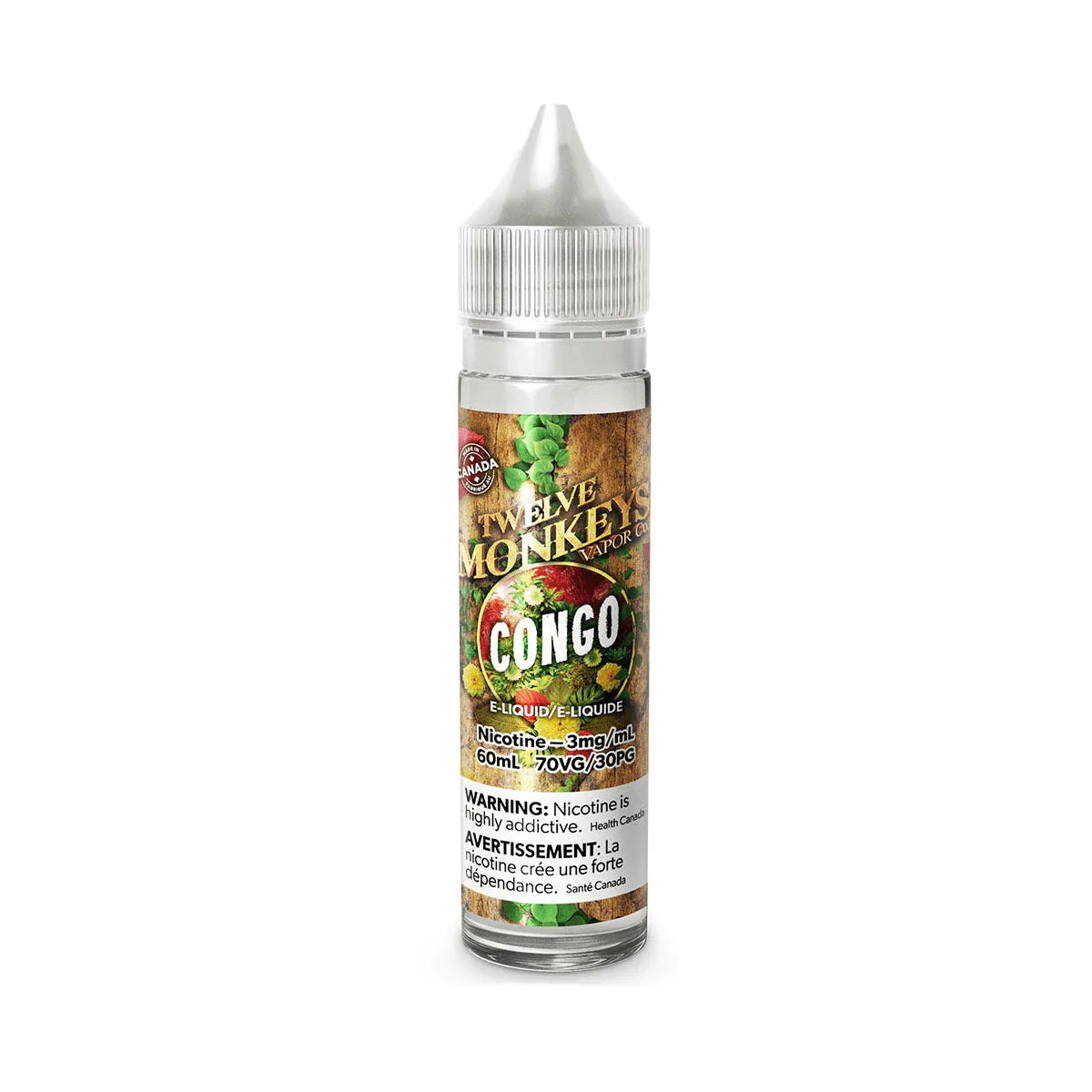Twelve monkey Congo nicotine free 60ml