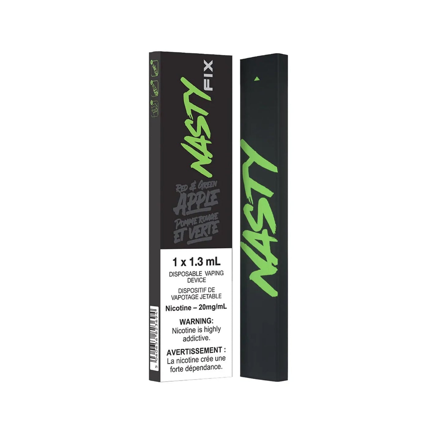 Nasty Fix Red and Green apple (1X1.3 ml)