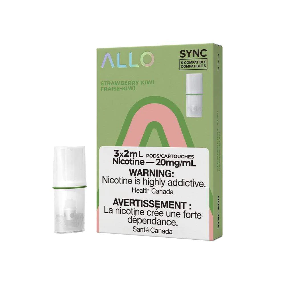 Allo Sync Pods Strawberry Kiwi (3X2ml) (Provincial Tax)
