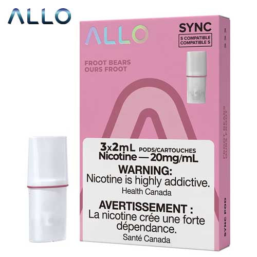 Allo Sync Pods Froot Bears (3x2ml) (Provincial Tax)
