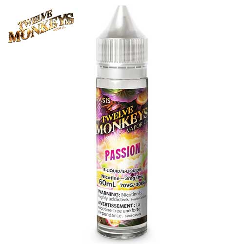 Twelve monkey passion nicotine free 60.ml