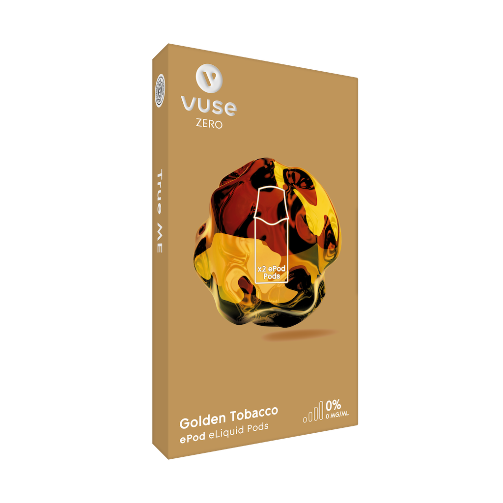 Vuse ePod golden tobacco nicotine free *
