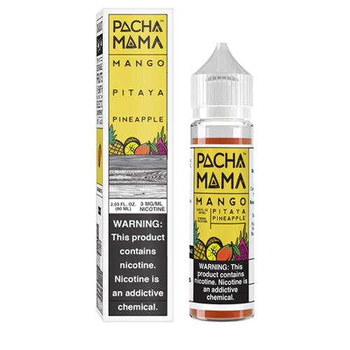 Pacha mama 6mg/60ml mango pitaya pineapple