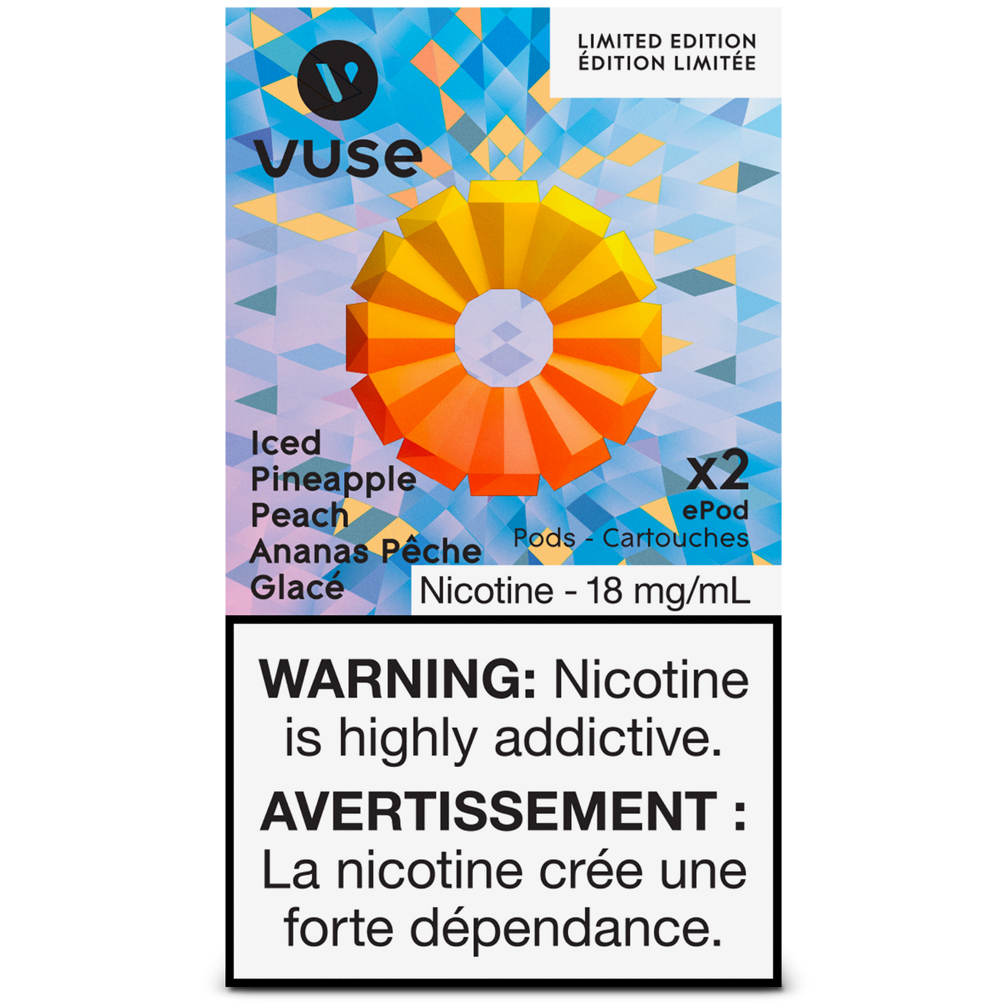 Vuse ePod Iced Pineapple Peach Pods (Limited Edition) *