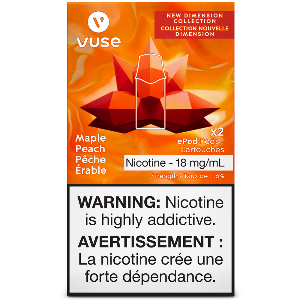 Vuse ePod Maple Peach Pods (2x) - Limited Edition *
