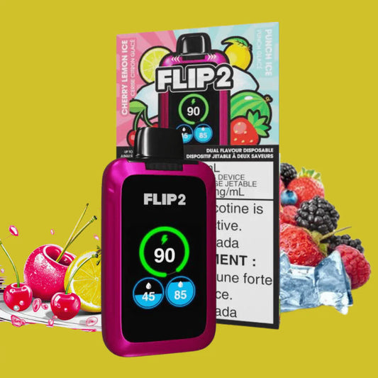 Flip 2 cherry lemon ice and punch ice 11000 *