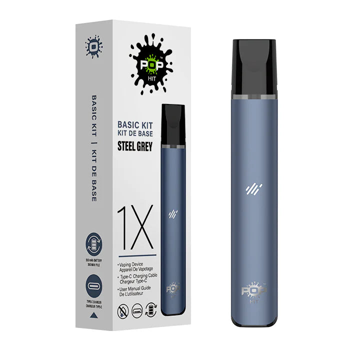Pop Hit Device Kit (STEEL GREY)