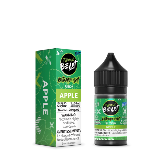 Flavour beast eliquid Extreme Mint Fuzion Apple 20mg *