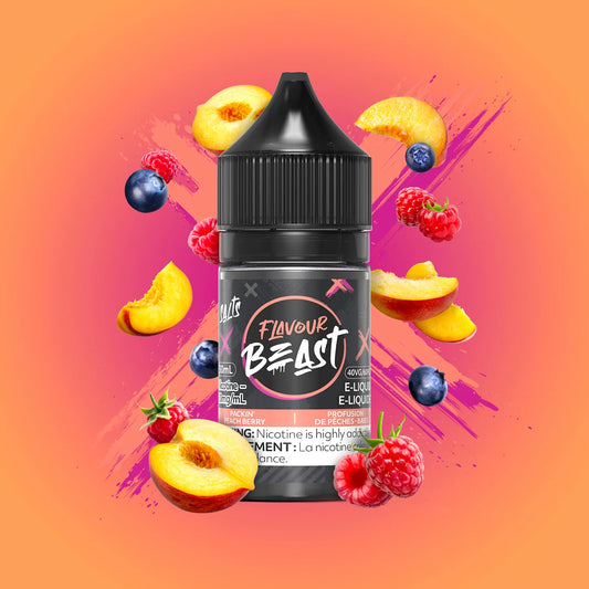 Flavour beast eliquid Packin peach berry(20mg/30ml) (provincial tax)