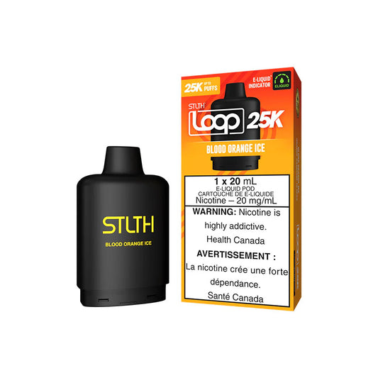 STLTH Loop pods 25k Blood Orange ice (provincial tax)