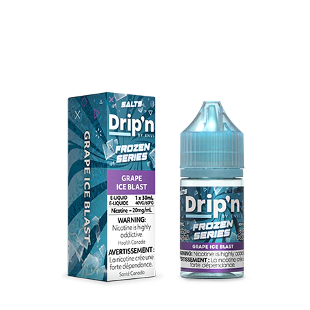 dripn envi e-liquid grape ice blast (provincial tax)