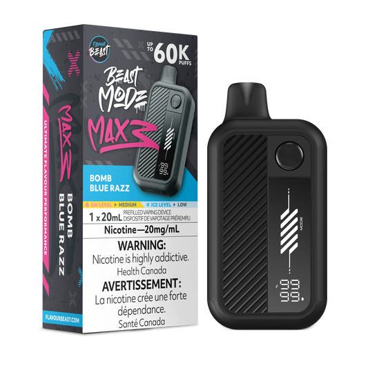 Flavour Beast Max 3 60k Bomb Blue Razz (Provincial)