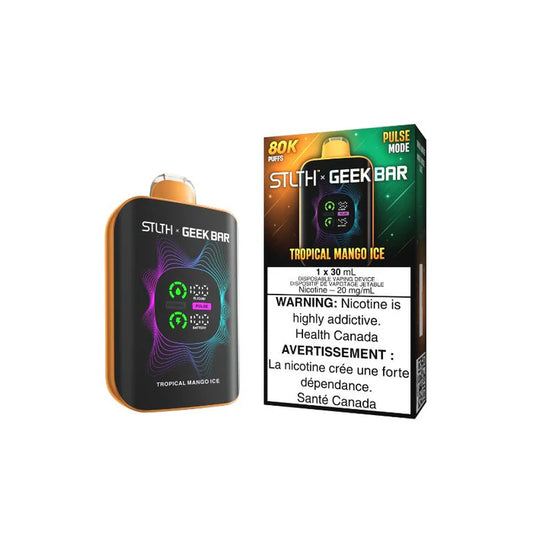 Stlth geek bar 80k  tropical mango ice ( provincial)