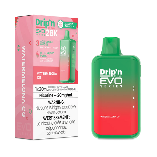 Dripn Evo 28000 watermelon cg (provincial tax)